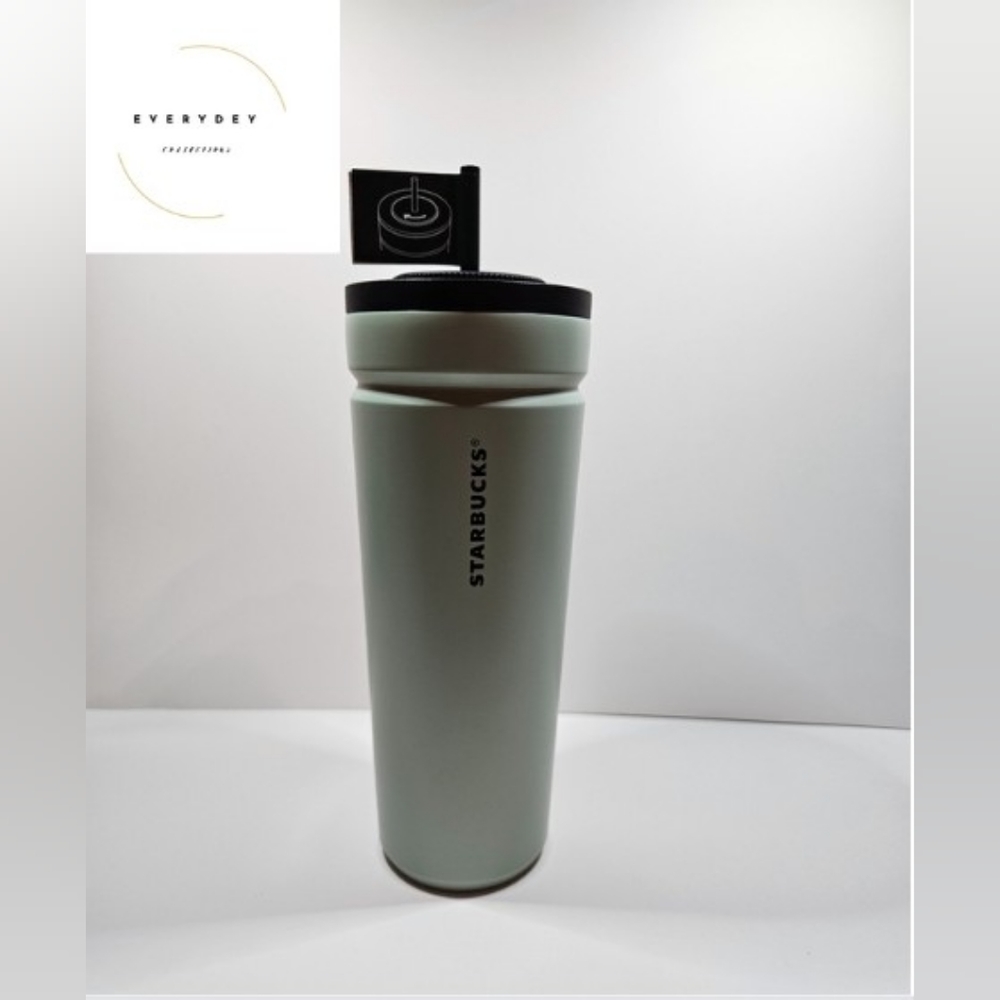 Starbucks Sage green cold drink cup collectible